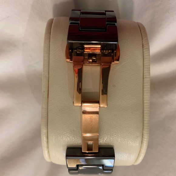 Folli Follie Womens Watch Black Rose Gold - Picture 4 of 5